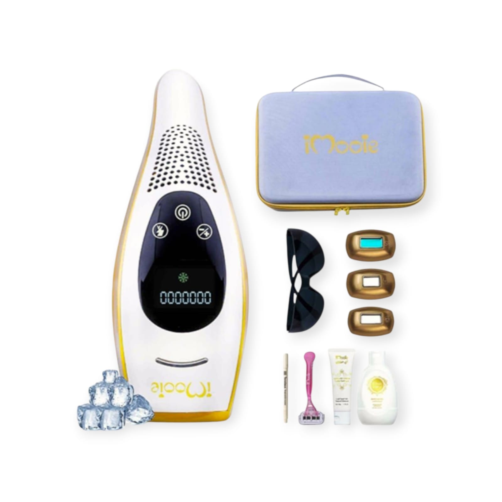 بكج  احدث اصدار التاسع  سمارت بالتبريد ومضات لا محدود +مجموعة العناية بالبشرة