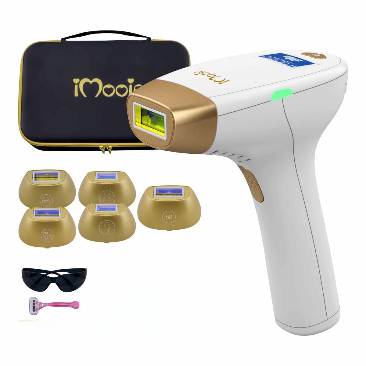  جهاز ليزر اي مووي السابع الذهبي 5 عدسات 2 مليون ومضة